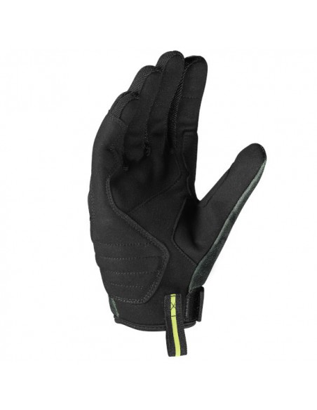 GUANTE SPIDI FLASH KP BLACK-WHITE-DARK GREEN