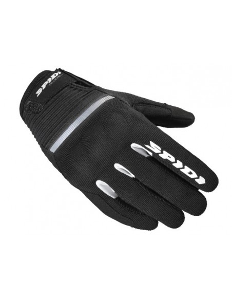 GUANTE SPIDI FLASH CE LADY BLACK-WHITE