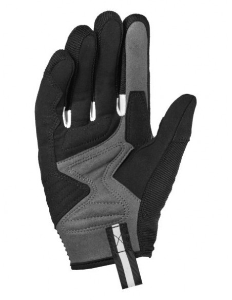 GUANTE SPIDI FLASH CE LADY BLACK-WHITE
