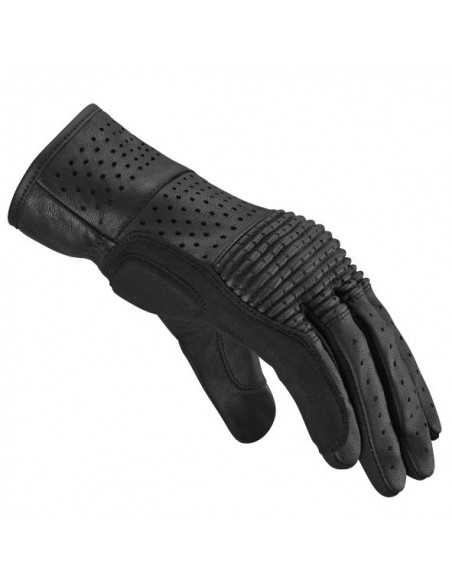 GUANTE SPIDI RUDE PERFORATED BLACK