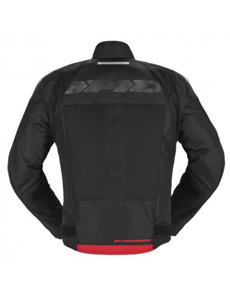 CAZADORA SPIDI PROGRESSIVE NET WINDOUT BLACK-GREY