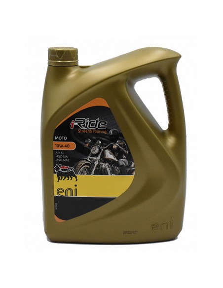 LUBRICANTE MOTO ENI I-RIDE MOTO 10W40 4 LT.