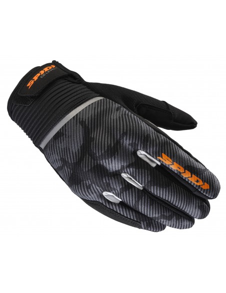 GUANTE SPIDI FLASH CE CAMUFLAGE NEGRO