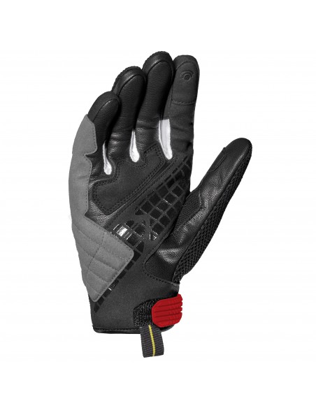 GUANTE SPIDI G-CARBON NEGRO ROJO