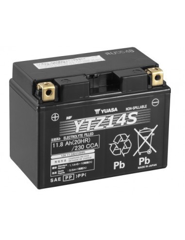BATERIA YUASA TZ14-S