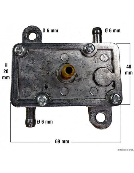 BOMBA GASOLINA GILERA RUNNER-PIAGGIO HEXAGON
