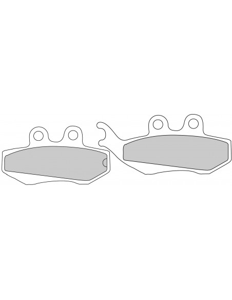 PASTILLA FRENO FERODO ECO FRICTION FDB677EF