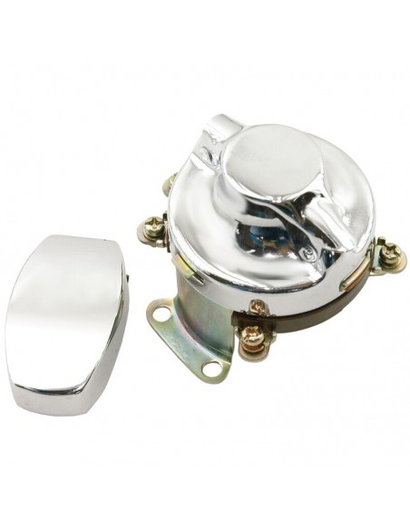 CERRADURA TIPO HARLEY CROMADA