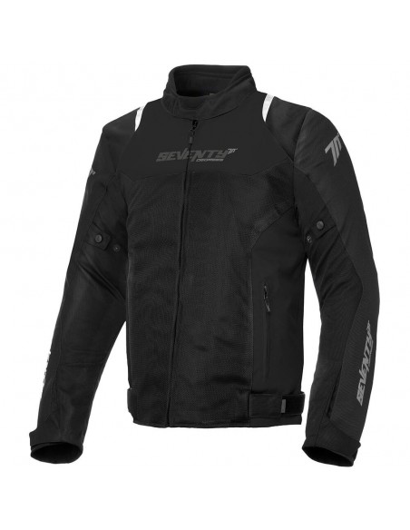 CHAQUETA SD-JR48 VERANO RACING HOMBRE NEGRA