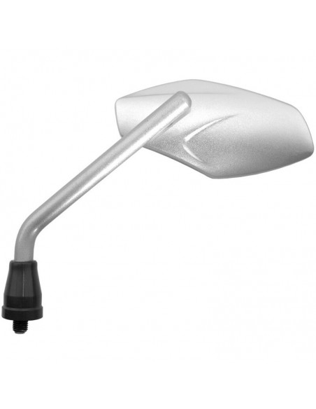 RETROVISOR IZQUIERDO ROMBOIDE GRIS