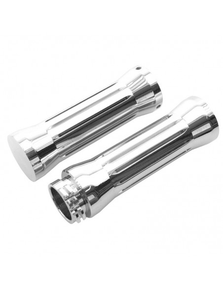 PAR PUÑOS CUSTOM CROMADOS.