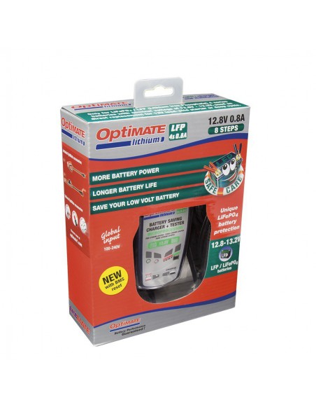 CARGADOR BATERIAS OPTIMATE 0,8 LITHIUM TM-470
