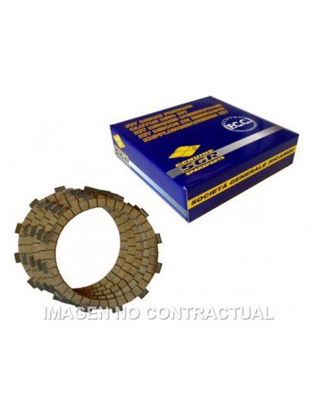 KIT DISCOS EMBRAGUE FCC SUZUKI BANDIT-GSX-INTRUDER