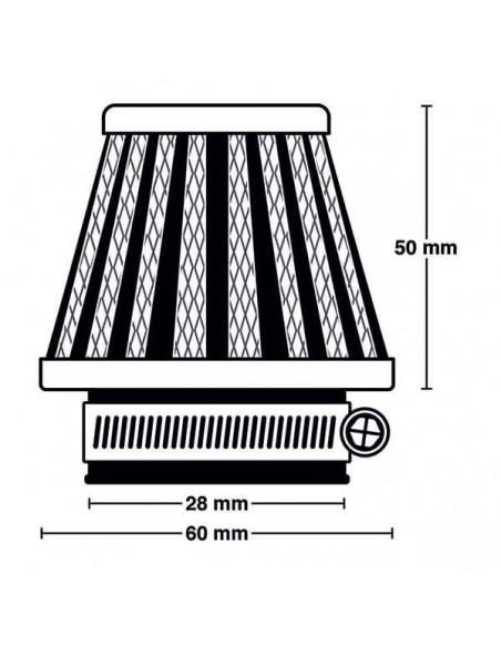 FILTRO POTENCIA 28MM
