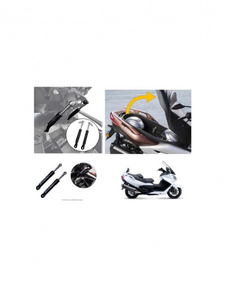 AMORTIGUADOR GAS ASIENTO DAELIM S3 125 250 - XQ1 125 - XQ2 300 2012-2021