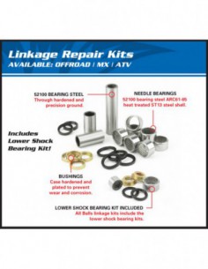 KIT RODAMIENTOS Y RETENES TRAPECIO ALL BALLS 27-1074