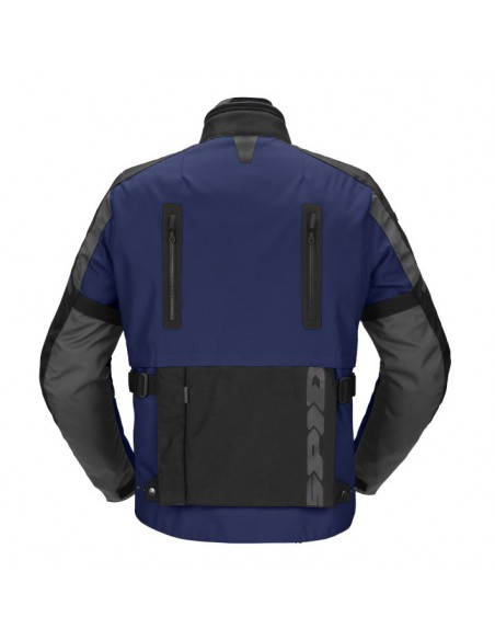 CHAQUETA SPIDI CROSSMASTER NEGRA-AZUL