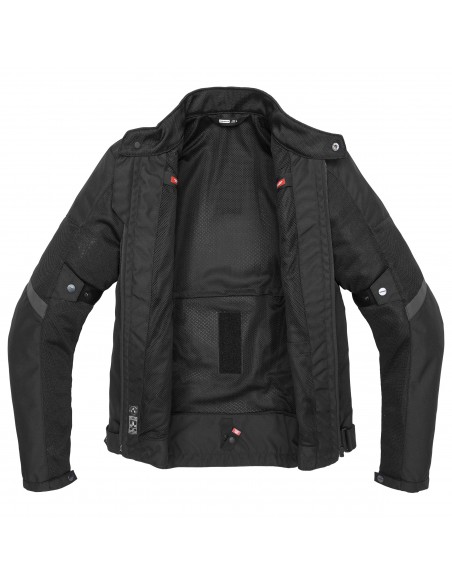 CHAQUETA SPIDI TEK NET NEGRA