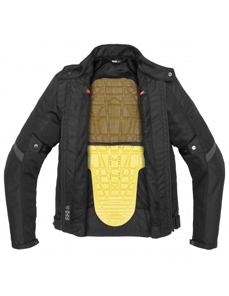 CHAQUETA SPIDI TEK NET NEGRA