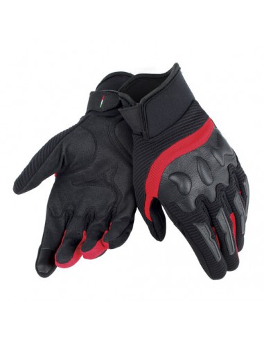 GUANTE DAINESE AIR FRAME UNISEX NEGRO-ROJO