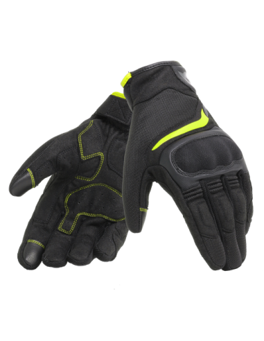 GUANTE DAINESE AIR MASTER NEGRO-FLUOR