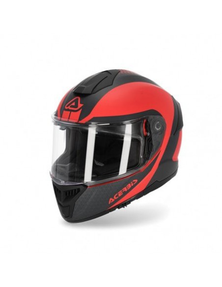 CASCO KRAPON ROSSO/NERO