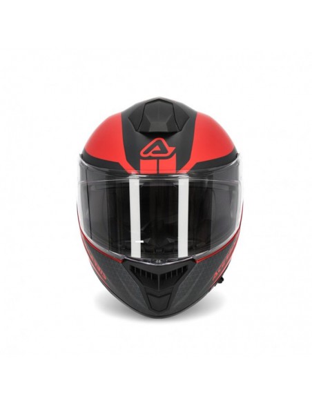 CASCO KRAPON ROSSO/NERO