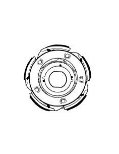 JUEGO 5 MAZAS EMBRAGUE SUZUKI BURGMAN 400