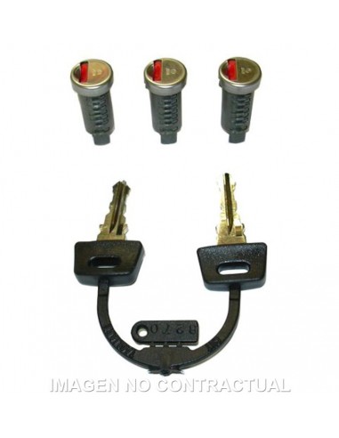 CERRADURA 3 BOMBINES PIAGGIO