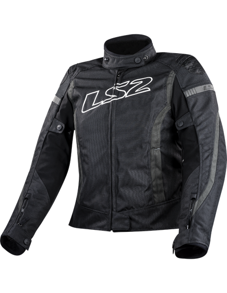 CHAQUETA GATE LADY BLACK GREY