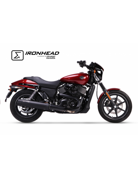 ESCAPE IXIL SLIP ON - IRONHEAD ROUND BLACK ESCAPE IXIL SLIP ON - IRONHEAD ROUND BLACK