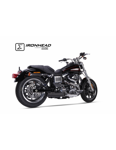 ESCAPE IXIL SLIP ON - IRONHEAD ROUND BLACK ESCAPE IXIL SLIP ON - IRONHEAD ROUND BLACK