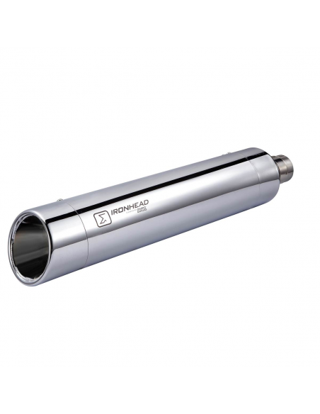 ESCAPE IXIL SLIP ON (UPPER MUFFLER) - IRONHEAD ROUND CHROME