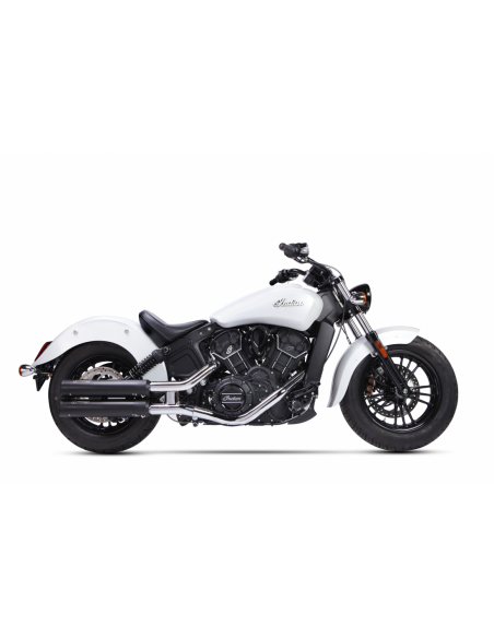 ESCAPE IXIL SLIP ON (UPPER MUFFLER) - IRONHEAD ROUND BLACK