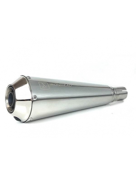 ESCAPE IXIL SLIP ON (RIGHT MUFFLER) - IRONHEAD CONICAL INOX