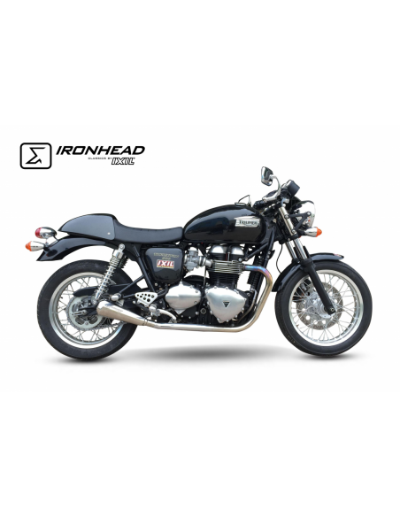 ESCAPE IXIL SLIP ON (RIGHT MUFFLER) - IRONHEAD CONICAL MATT INOX