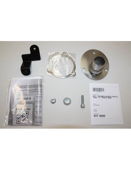 ESCAPE IXIL SLIP ON (RIGHT MUFFLER) - HEXOVAL XTREM EVOLUTION