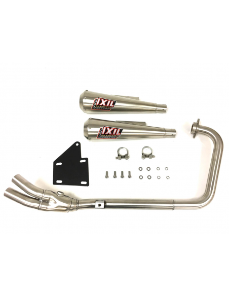 ESCAPE IXIL FULL SYSTEM - DUAL CONICAL STYLE ESCAPE IXIL FULL SYSTEM - DUAL CONICAL STYLE