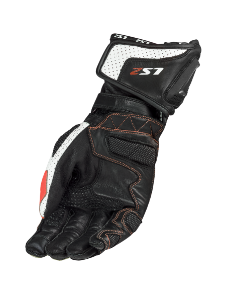 GUANTE SWIFT RACING  NE BL RO