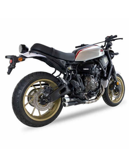 ESCAPE IXIL MT-07 21-22/XSR 700 21-22/TRACER 7 A2 21-22 FULL SYSTEM - DUAL HYPERLOW BLACK XL