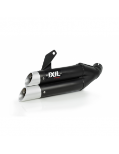 ESCAPE IXIL YAMAHA MT 07 14-20/XSR 700 16-20/TRACER 700 17-19 FULL SYSTEM - DUAL HYPERLOW BLACK XL
