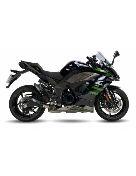 ESCAPE IXIL KAWASAKI NINJA 1000 SX 20-23 (ZXT02K) HOMOLOGADO SLIP ON - RACE XTREM BLACK