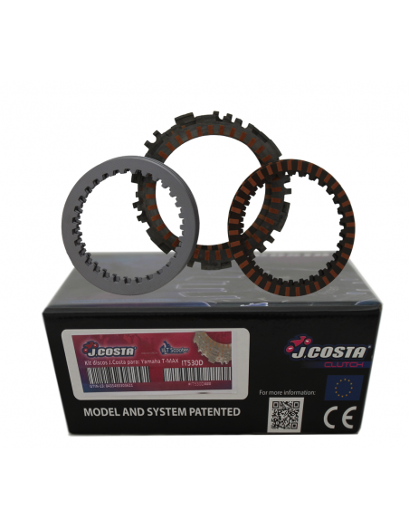 Discos de embrague para T-MAX 500 (J.Costa)