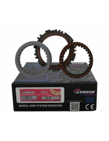 Discos embrague J.Costa para T-MAX 500 (embrague original)