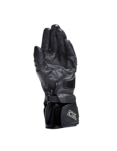 GUANTE DAINESE CARBON 4 LONG LEATHER NEGRO