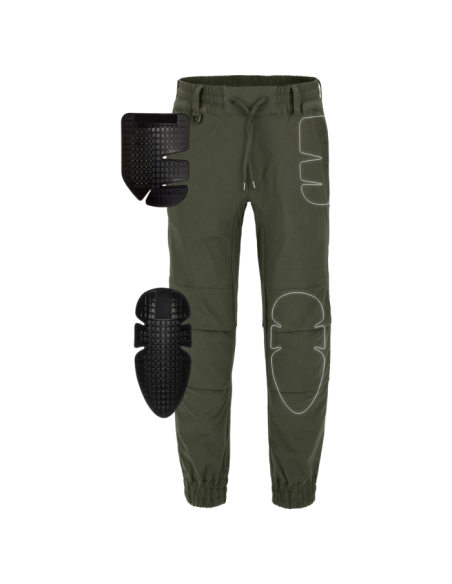 PANTALON SPIDI JOGGER VERDE MILITAR