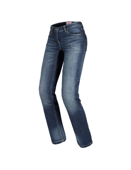 PANTALON SPIDI VAQUERO J TRACKER LADY LARGO 32 AZUL OSCURO