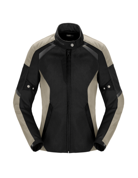 CAZADORA SPIDI TEK NET LADY BLACK SAND