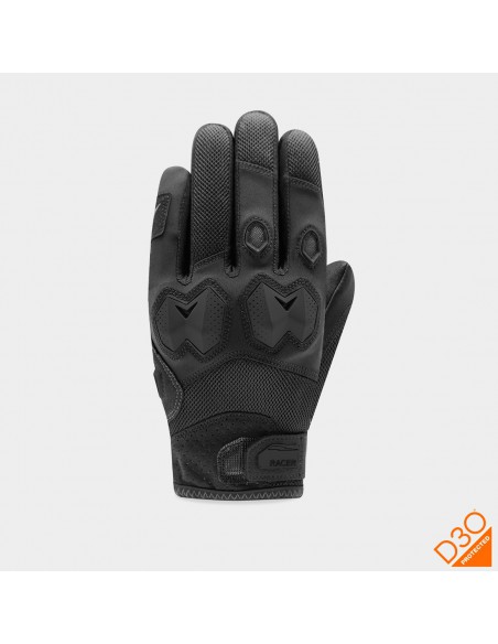 GUANTE RACER BLOCKS NEGRO