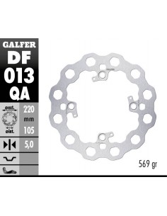 DISCO FRENO CUBIQ FIXED 220X5MM DF013QA